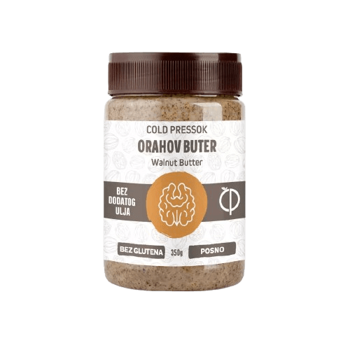 Orah buter 100% – Prirodni puter od oraha - Nutritivne vrednosti