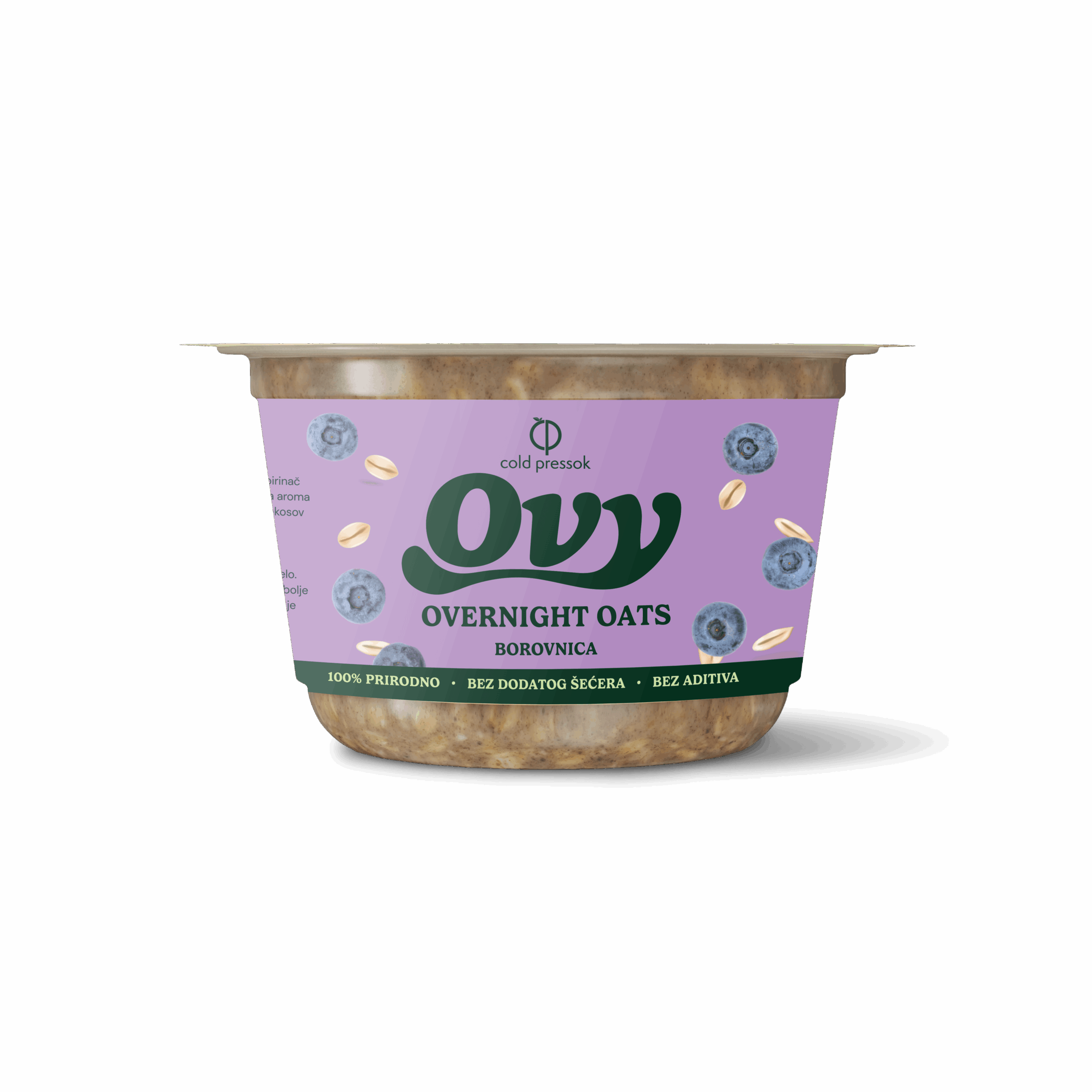 OVY Borovnica - Overnight ovsena kaša